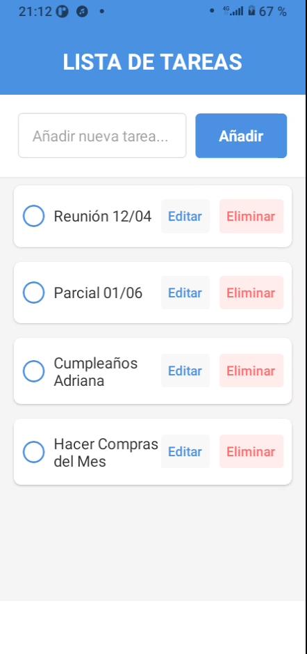 TodoApp Screenshot