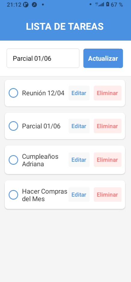 TodoApp en acción